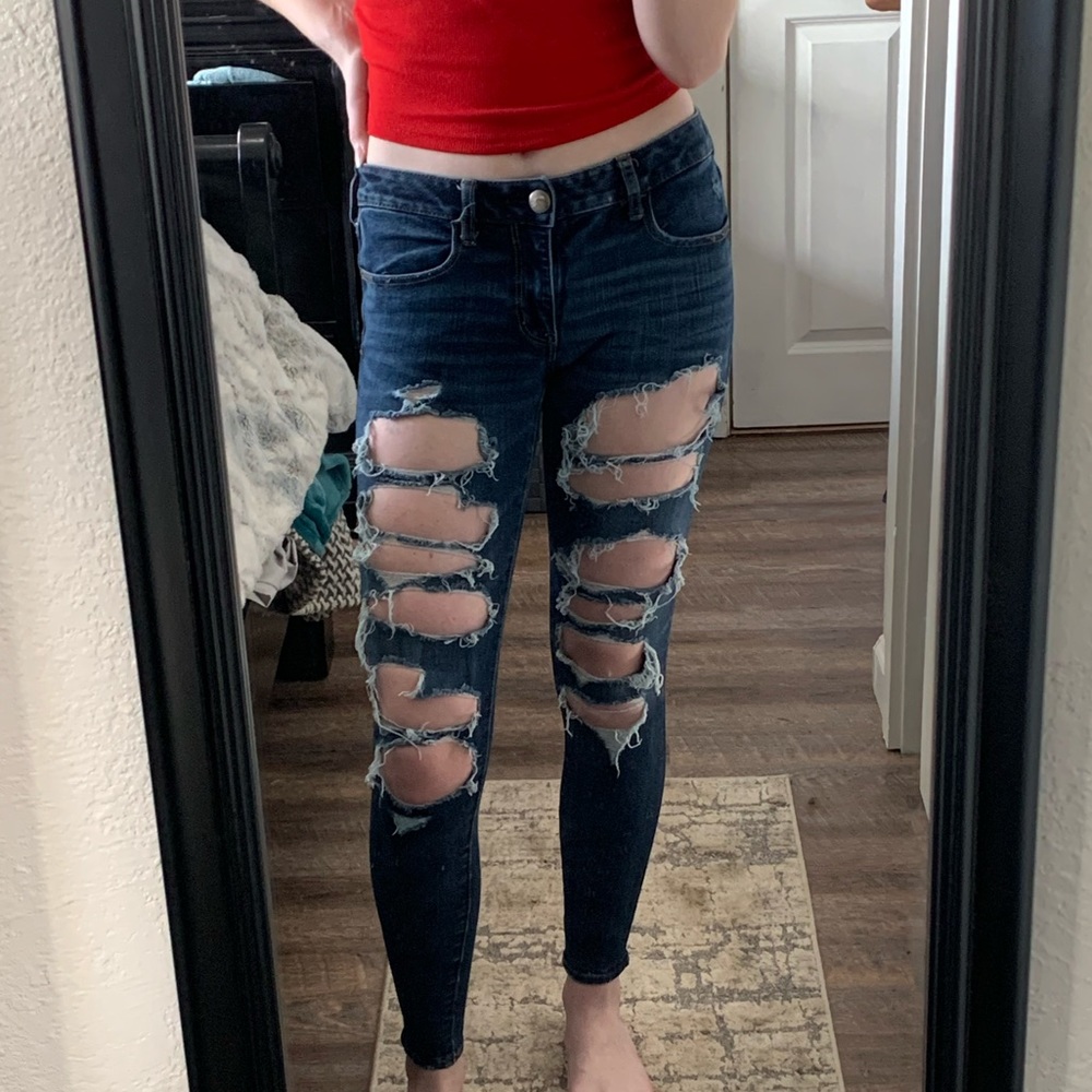 Skinny American eagle jeans